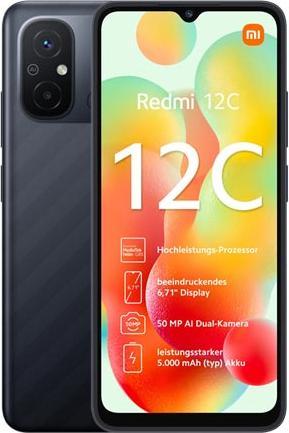 Produktbild Xiaomi Redmi 12C (32 GB, Graphite gray, 6.71", Dual SIM, 4G)