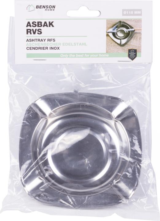 Actual product image Benson Home Ashtray SS ø115 mm