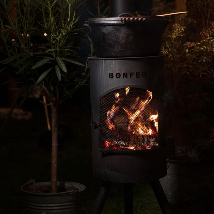 Produktbild Bonfeu BonGiano SP Gartenkamin Schwarz