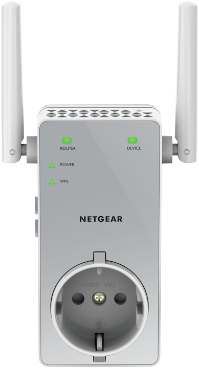 Produktbild Netgear AC750 WLAN Range Extender - mit Steckdose