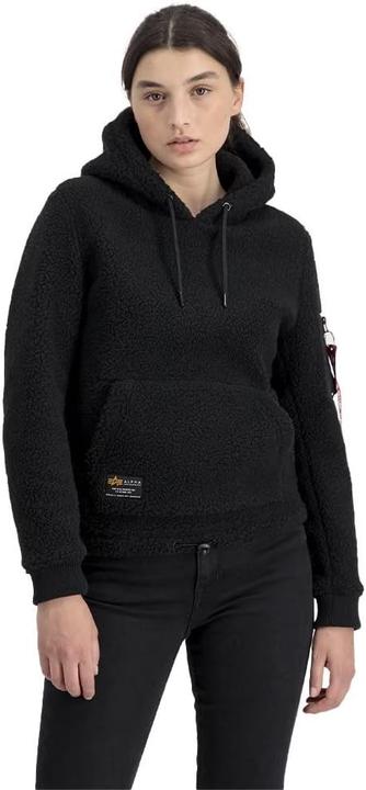 Produktbild Alpha Industries Felpa con Cappuccio Sherpa e Tasca con Cerniera (S)
