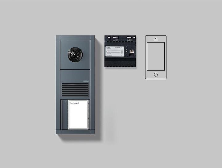 Image du produit Siedle Video Set Vario avec SG 150 Anthr Set VVSG 700-1 AG