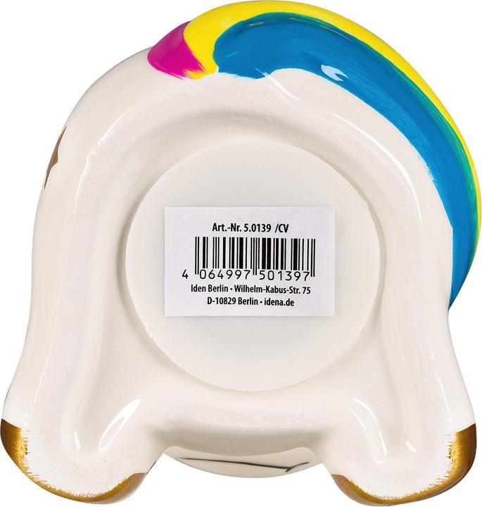 Image du produit Idena Tirelire en céramique Licorne 10,2x8,8x14,3cm