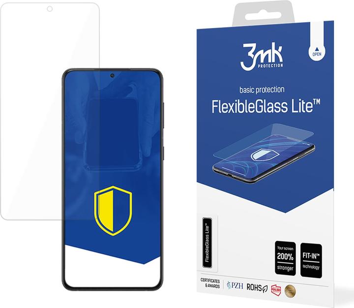 Actual product image 3MK Samsung Galaxy S24 FE - FlexibleGlass Lite (1 Piece, Samsung Galaxy S24 FE)