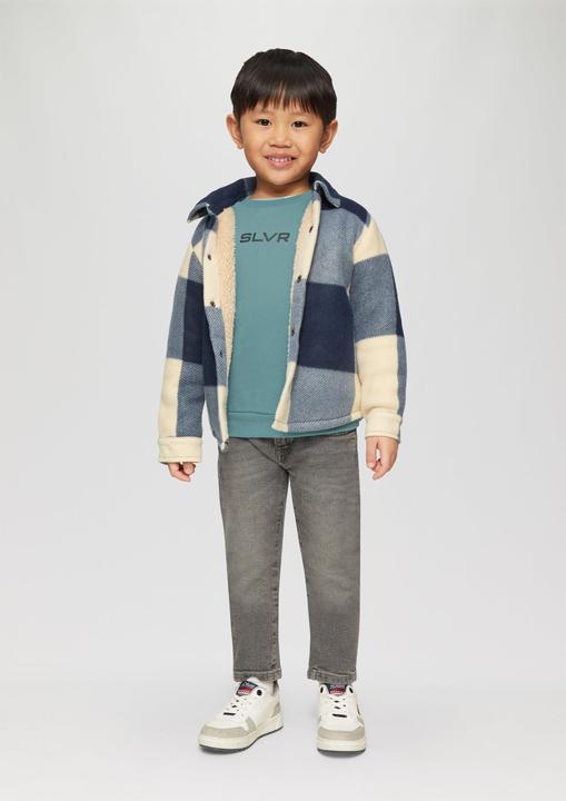 Produktbild s.Oliver Sweatshirt Wärmendes Sweatshirt mit NASA®-Rückenprint (98)