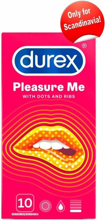 Actual product image Durex Pleasure Me 10 (10 pcs.)