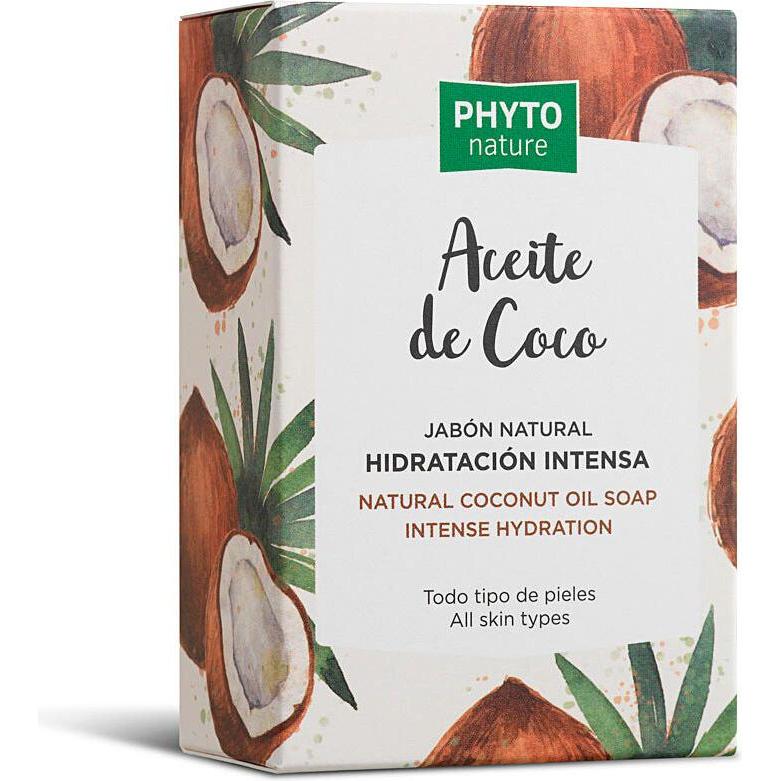 Phyto, Handseife, Nature Natural Coconut Oil Soap Intense Hydration 120 g (Hartseife)