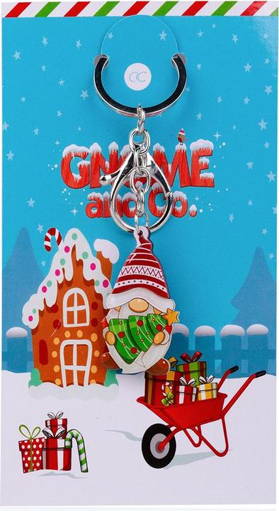 Actual product image Accentra Key ring GNOME & CO. with gnome figure, approx
