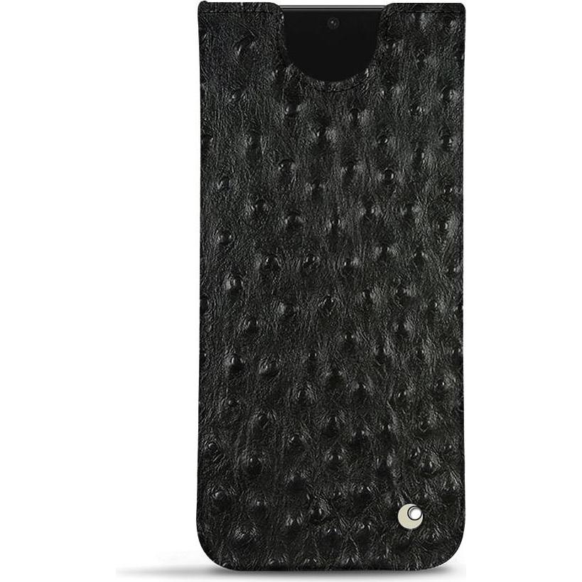 Noreve Lederschutzhülle (Samsung Galaxy S23), Smartphone Hülle, Schwarz