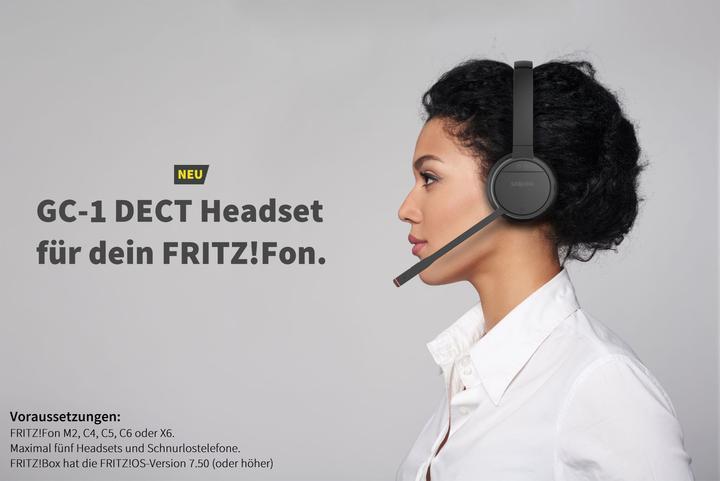 Image du produit Gequdio GC-1 DECT Headset pour Fritz!Box (Sans fil)