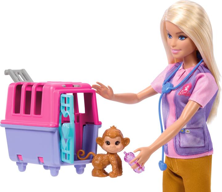 Produktbild Barbie NEW Animal Rescue & Recover Playset