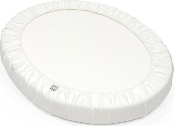 Produktbild Stokke Sleepi Mini V3 Spannbettlaken weiss (109 x 90 cm)