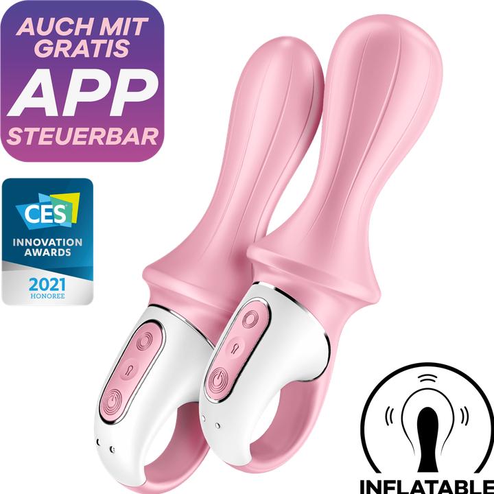 Produktbild Satisfyer Air Pump Booty 5 Connect App - Red