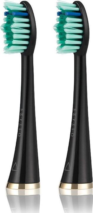 Seysso Końcówka Gold Black Anti-plaque SE0301B 2szt. (2 x)