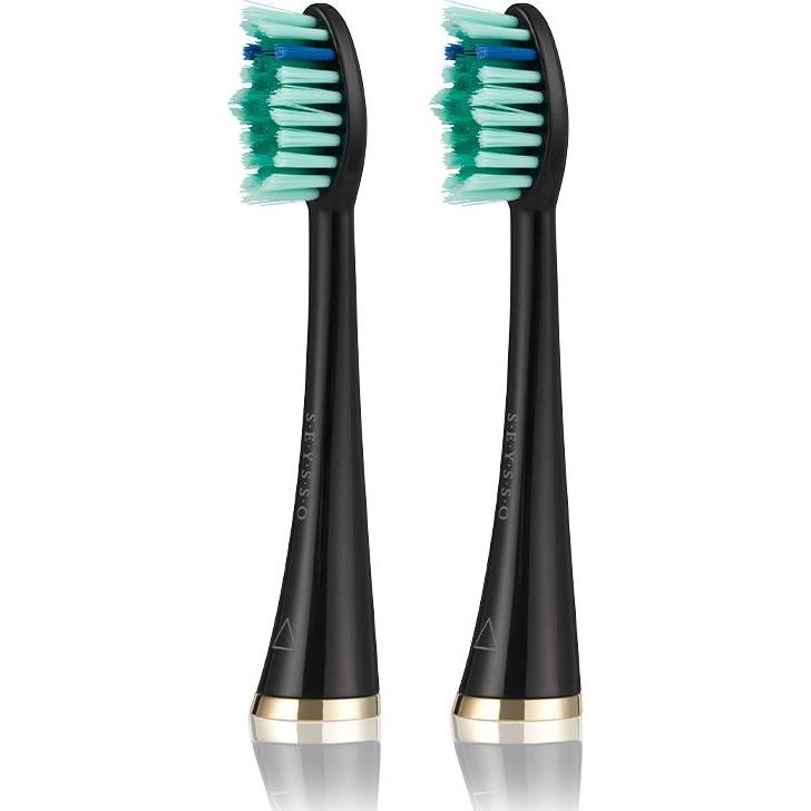 Seysso Końcówka Gold Black Anti-plaque SE0301B 2szt. (2 x) (Gold Black Anti-Plaque 2szt)