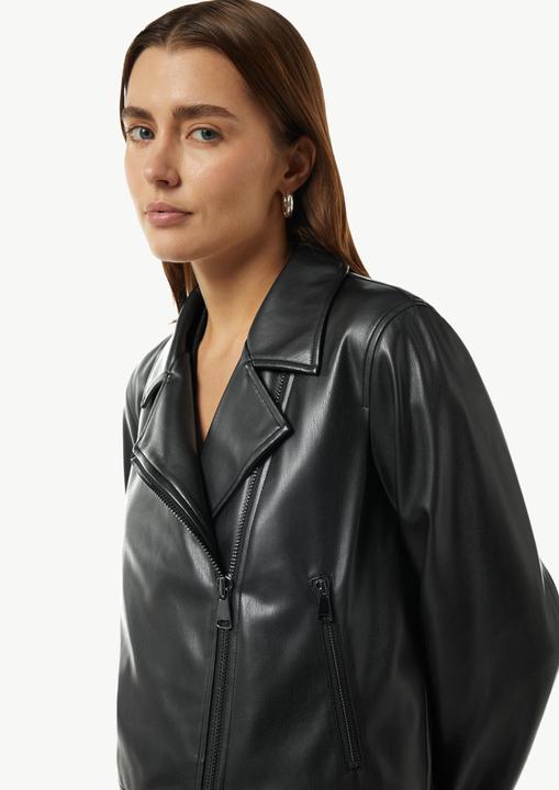Produktbild Comma Indoor-Jacke Klassische Bikerjacke aus Lederimitat (36)
