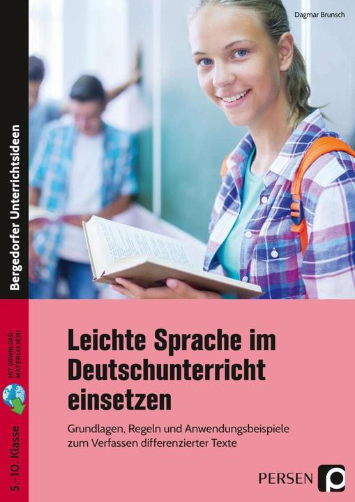 Actual product image Leichte Sprache im Deutschunterricht einsetzen (German, Dagmar Brunsch, 2019)