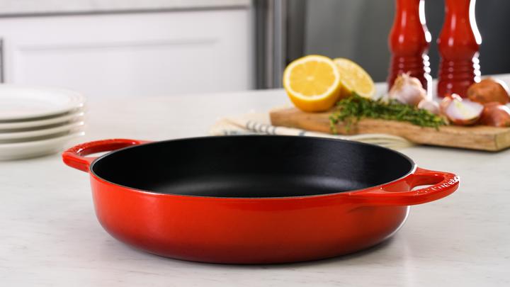 Productafbeelding Le Creuset Handtekening (28 cm, Koekenpan, Gietijzer)