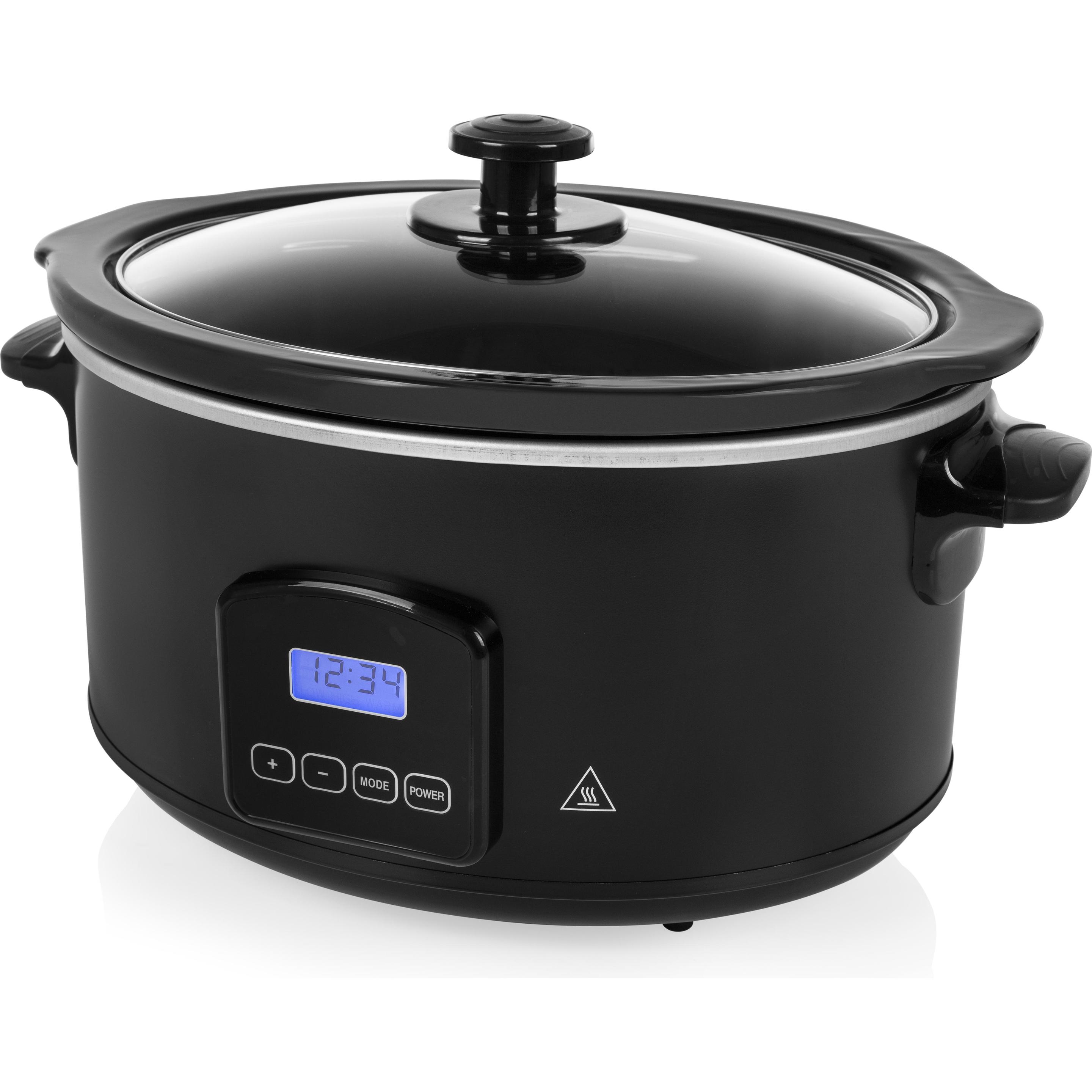 Thumbnail - Tristar VS-3920 Slow-Cooker Digital, Dampfgarer + Reiskocher, Schwarz