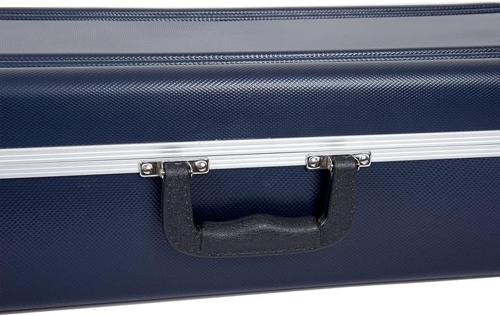 Actual product image Crossrock ABS HardShell Case for Trumpet with Single Shoulder StrapBlue CRA862TRBL (Trumpets)