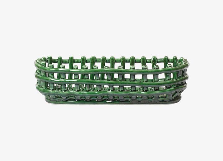 Image du produit Ferm Living Panier en céramique (1 x, 30 x 15 x 8,5 cm)