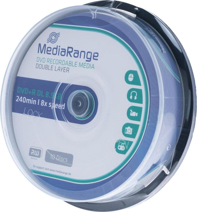 Produktbild MediaRange Dvd+R (10x)