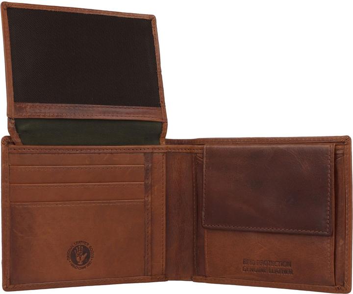 Actual product image Greenburry Newport Geldbörse RFID Schutz Leder 12 cm