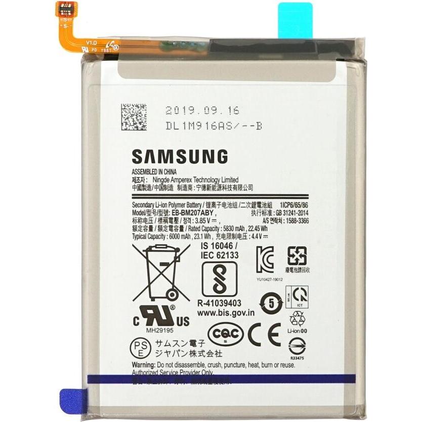 Samsung Batteria Galaxy M30s M307F EB-BM207ABY, Batteria smartphone