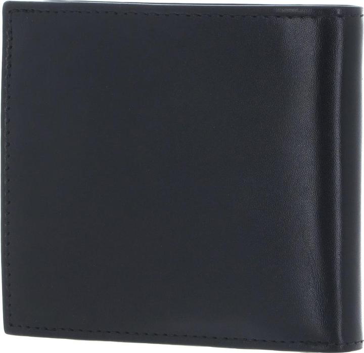 Actual product image Ted Baker Embossed Corner Leather Bifold Coin Wallet