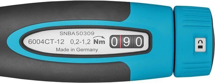 Productafbeelding HAZET Dynamische tourniquet 6004CT-12 (1/4", 0.20 Nm, 1.20 Nm)