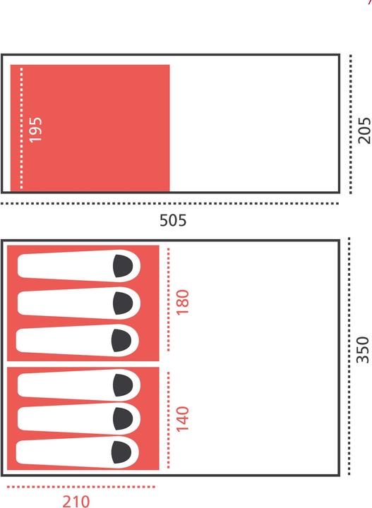 Produktbild Grand Canyon Helena 6 (Tunnelzelt, 0.02 kg, 6 Personen)