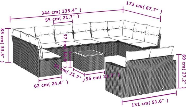 Produktbild vidaXL Lochlan