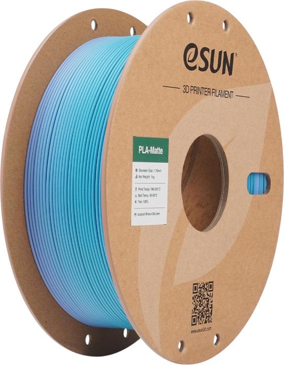 Image du produit eSUN ePLA-Matte Rainbow Ocean Filament 1.75mm 1Kg (PLA, 1.75 mm, 1000 g, Multicolore)