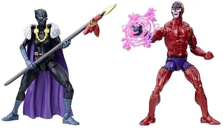 Immagine prodotto Hasbro Black Panther Marvel Legends Shuri e Klaw, figure d'azione da 6 pollici - Esclusiva Toys R Us