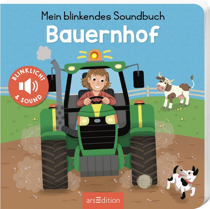 Produktbild Mein blinkendes Soundbuch - Bauernhof (Deutsch, Pierre Caillou, 2021)