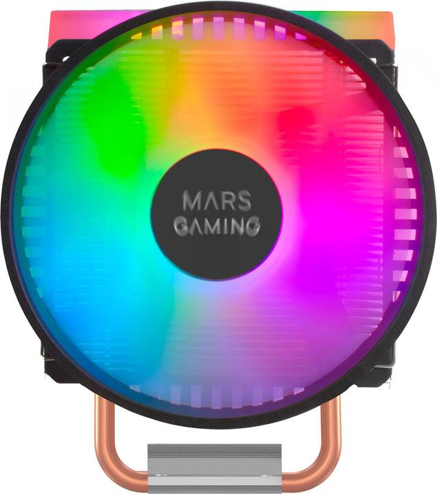 Produktbild Mars Gaming Ventilateur pour processeur MCPU44 RGB (Noir) (133 mm)