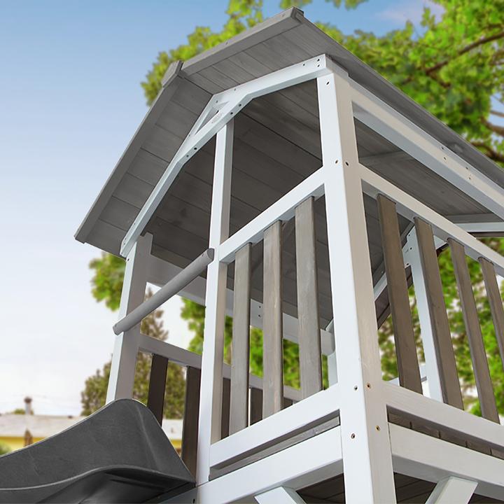 Immagine prodotto Axi Torre da gioco Beach Tower con telaio da arrampicata - Grey Slide