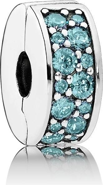 Image du produit Pandora Pavé turquoise brillant (Argent)