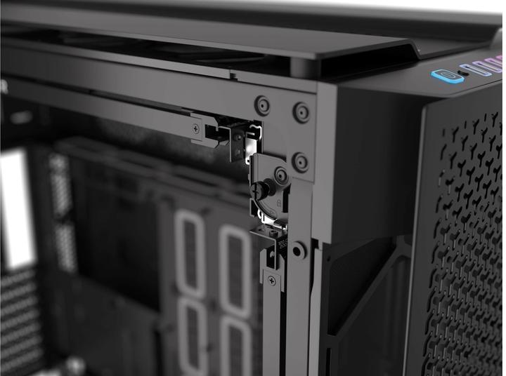 Actual product image Corsair Case iCUE 9000D RGB Airflow Tower TG white (ATX, E-ATX, mATX, SSI EEB)