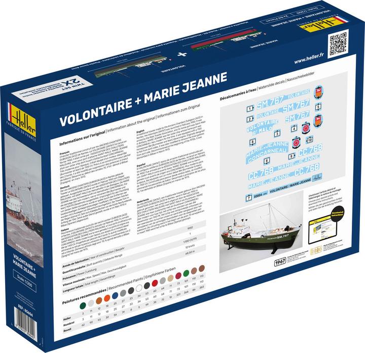 Actual product image Heller STARTER KIT VOLONTAIRE + MARIE JEANNE Twinset