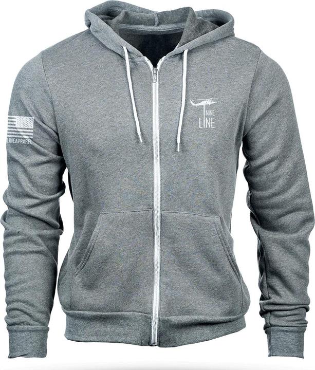 Produktbild Nine Line Dropline Logo - Full-Zip Hoodie (S)