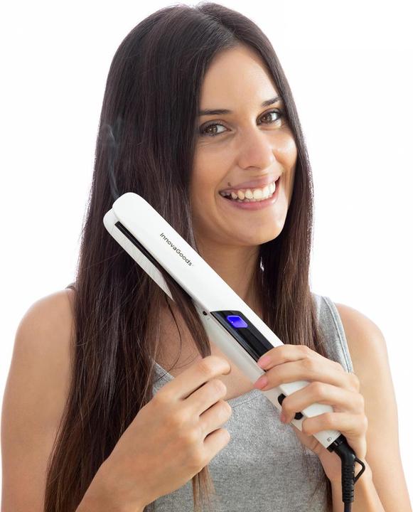 Image du produit InnovaGoods Lisseur céramique avec fonction vapeur Stemio 36 W