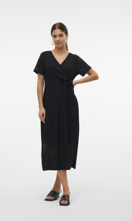 Produktbild Mamalicious Normal geschnitten V-Ausschnitt Midikleid Kleid (XS)