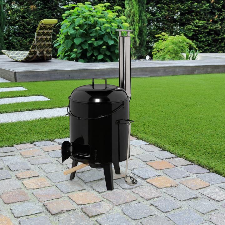 Produktbild Relaxdays Gulaschkanone (48 cm)