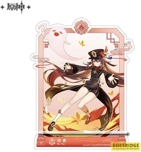Produktbild Mihoyo Genshin Impact Support de téléphone en acrylique Hu Tao 17 cm
