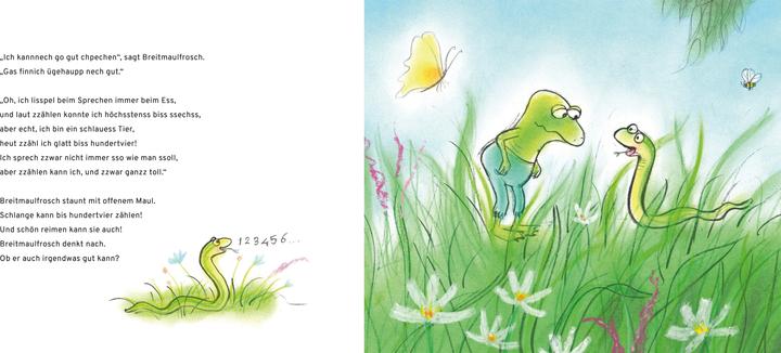 Image du produit Breitmaulfrosch und Lispelschlange (Allemand, Bernadette Vermeij, 2024)