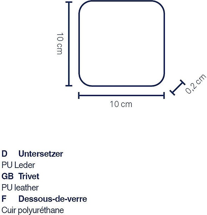 Image du produit Kela Kimara (4 x, Dessous de verre)