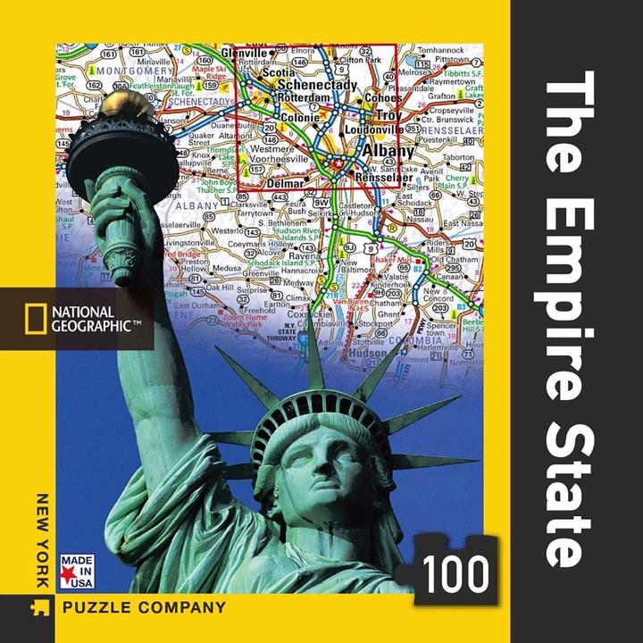 Immagine prodotto New York Puzzle Company National Geographic L'Empire State Mini Puzzle da 100 pezzi (100 pezzi)