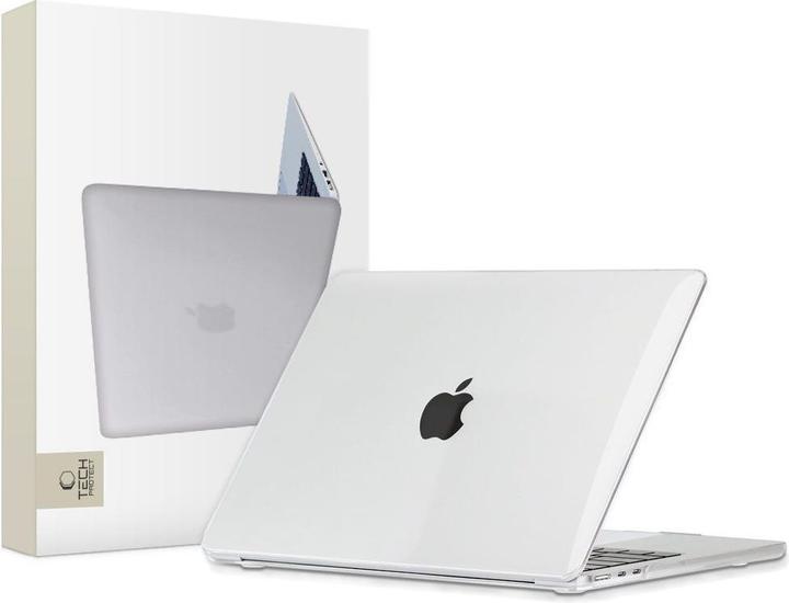 Productafbeelding Tech-Protect SmartShell Hülle für MacBook Pro 14" M1 / ​​​​M2 / M3 2021-2023 - transparent (14", Appel)