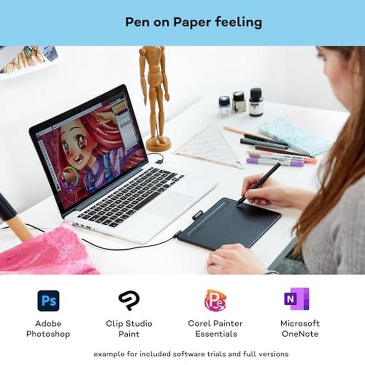 Productafbeelding Wacom Intuos S (7", 2540 lpi)